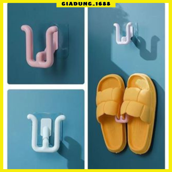Móc treo giày phơi giày dép hình chữ U dán tường đa năng ngăn nắp tiện lợi (   hot)