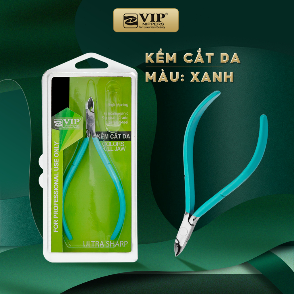 Kềm Cắt Da Colors Thép Chuyên Dụng VIP (Mang Vuông, Mang Bán Nguyệt)
