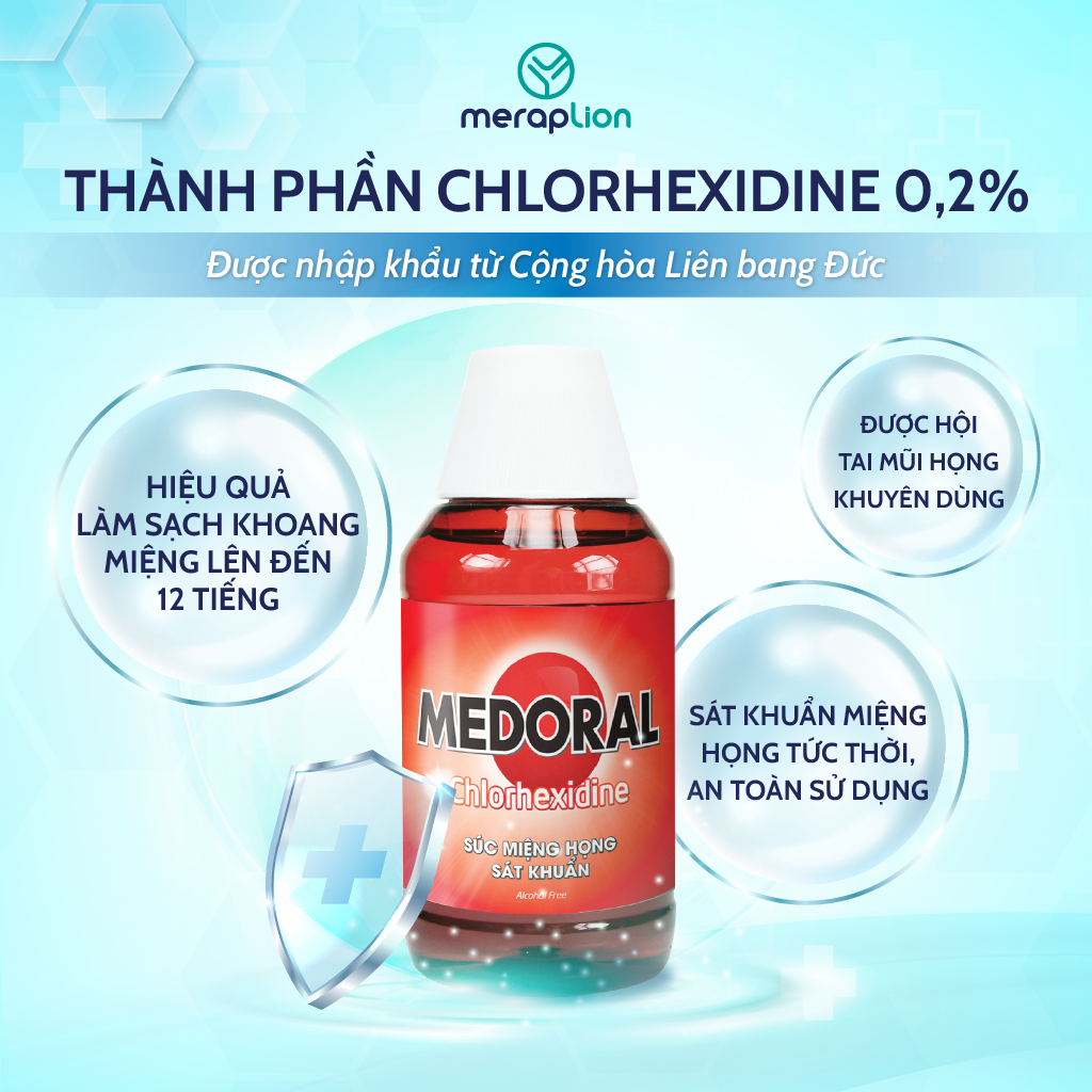 COMBO 4 Nước súc miệng họng sát khuẩn MEDORAL 125ml hỗ trợ phòng ngừa nhiễm khuẩn miệng họng - T302204001_4