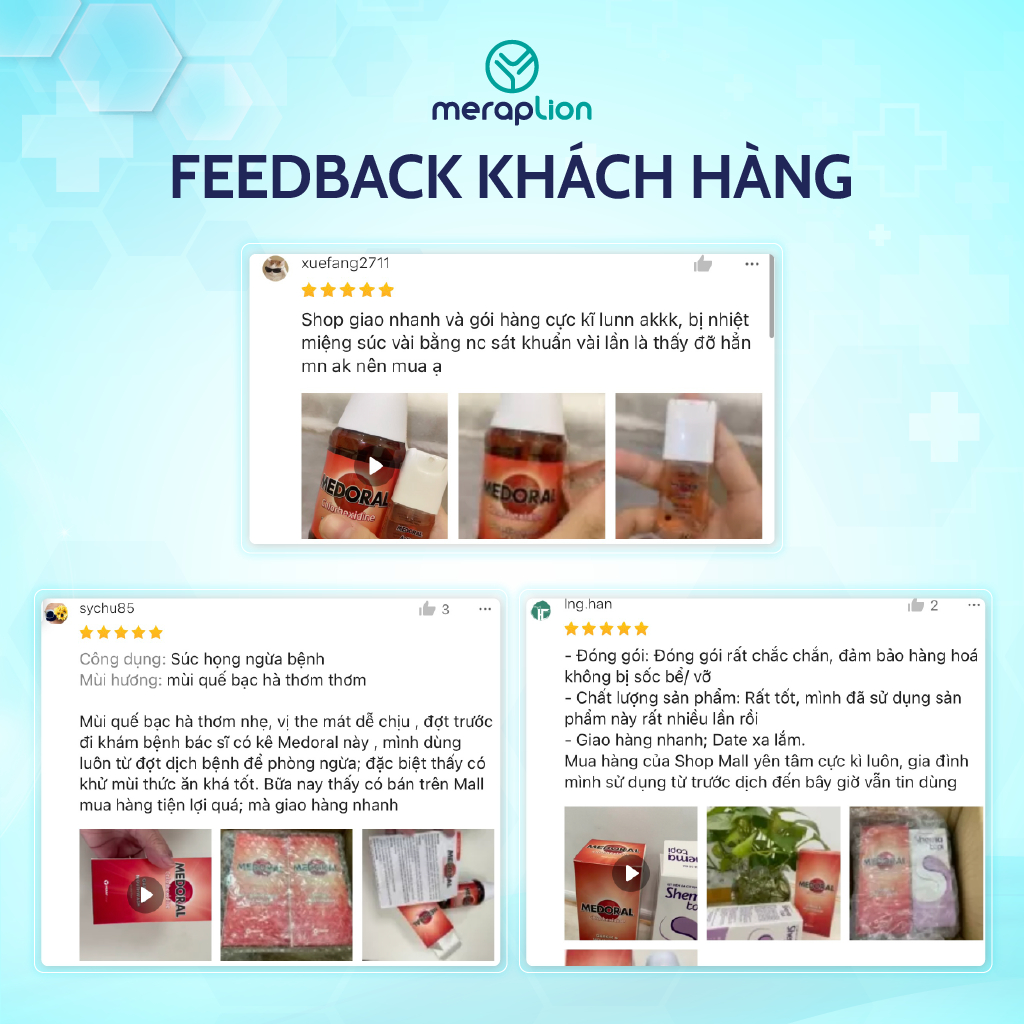 COMBO 4 Nước súc miệng họng sát khuẩn MEDORAL 125ml hỗ trợ phòng ngừa nhiễm khuẩn miệng họng - T302204001_4
