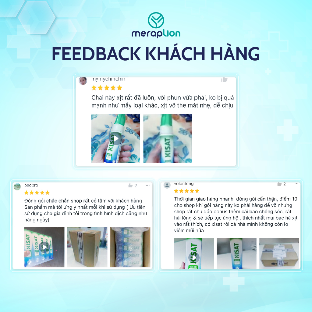 COMBO 3 Xịt mũi nước biển sâu XISAT 75ml hỗ trợ giảm viêm mũi, nghẹt mũi, viêm xoang,tinh dầu khuynh diệp - T302201017_3