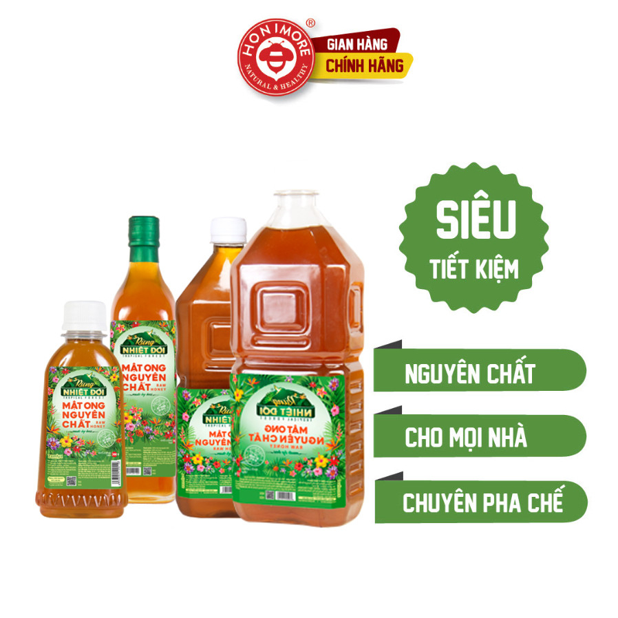 Ảnh Mật ong nguyên chất Rừng Nhiệt Đới 2800g 4