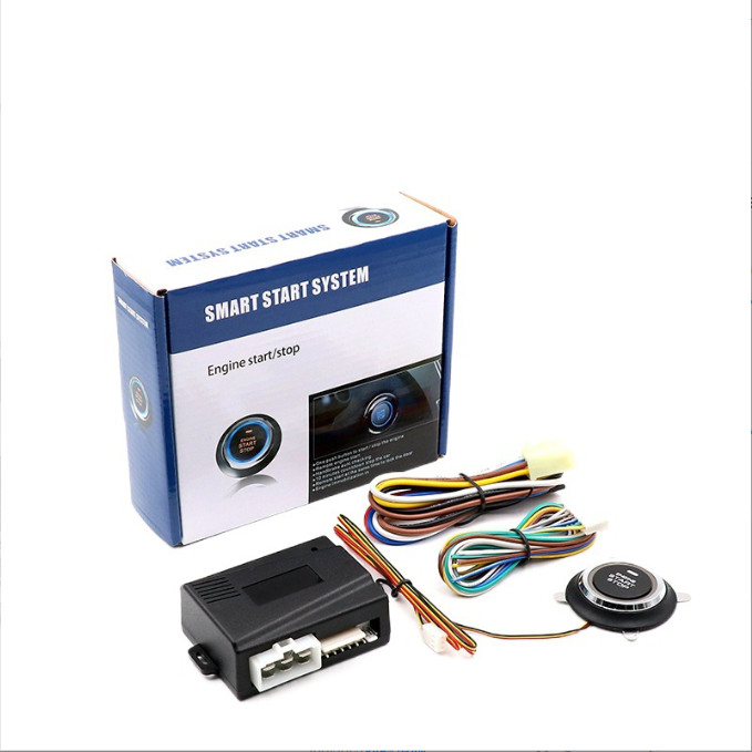 Bộ Khởi Động Xe Ô Tô Bằng Nút Bấm - Nút Đề Nổ 1 Chạm Thông Minh (Smart ...