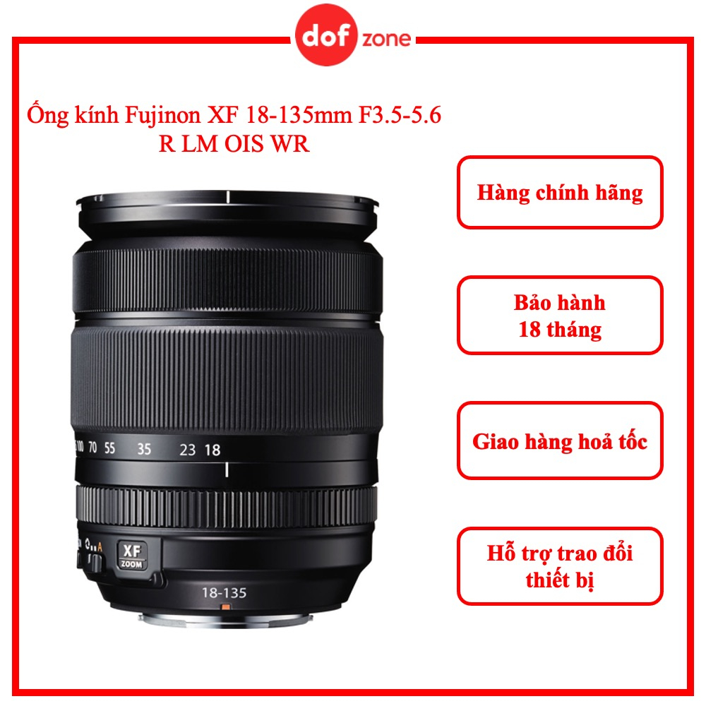 Ống Kính Fujinon XF 18-135mm F3.5-5.6 R LM OIS WR - Hàng chính hãng
