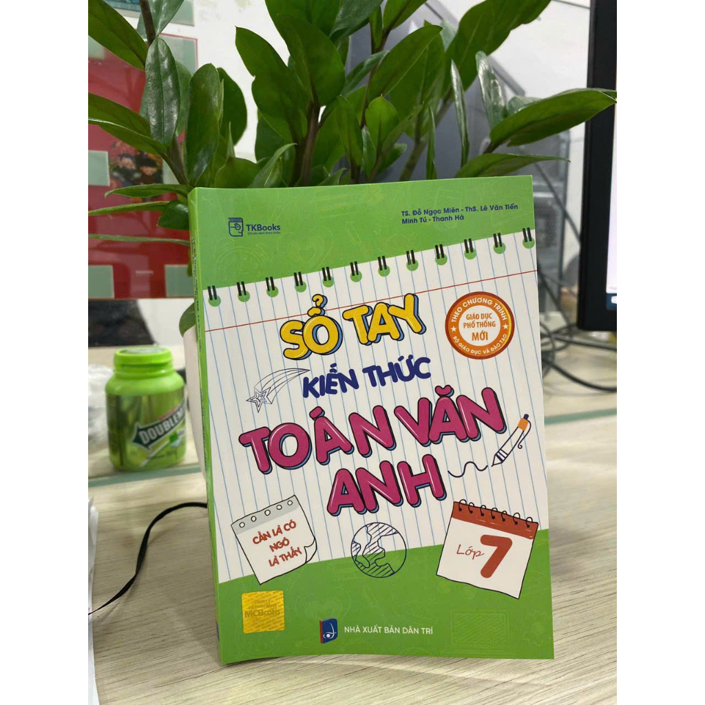 Ảnh Sách - Sổ tay kiến thức Toán – Văn – Anh Lớp 7 Theo Chương Trình Bộ Giá Dục 4