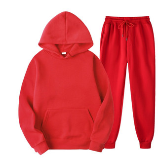 Bộ Thể Thao Hoodie Trơn Fom Đứng Bo Ống Chuẩn Cao Cấp, Set Nỉ Đông Chất Liệu Nỉ Bông Mềm Mịn Siêu Ấm 2026