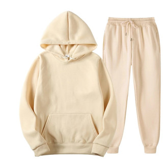 Bộ Thể Thao Hoodie Trơn Fom Đứng Bo Ống Chuẩn Cao Cấp, Set Nỉ Đông Chất Liệu Nỉ Bông Mềm Mịn Siêu Ấm 2026