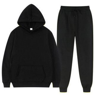 Bộ Thể Thao Hoodie Trơn Fom Đứng Bo Ống Chuẩn Cao Cấp, Set Nỉ Đông Chất Liệu Nỉ Bông Mềm Mịn Siêu Ấm 2026