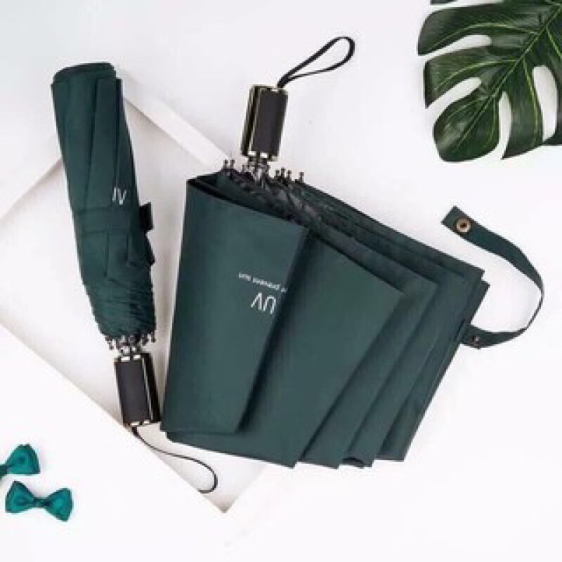 Ô uv gấp gọn phủ lớp chống tia UV, dù che nắng, che mưa ngoài trời cầm tay cao cấp ( Được chọn màu)