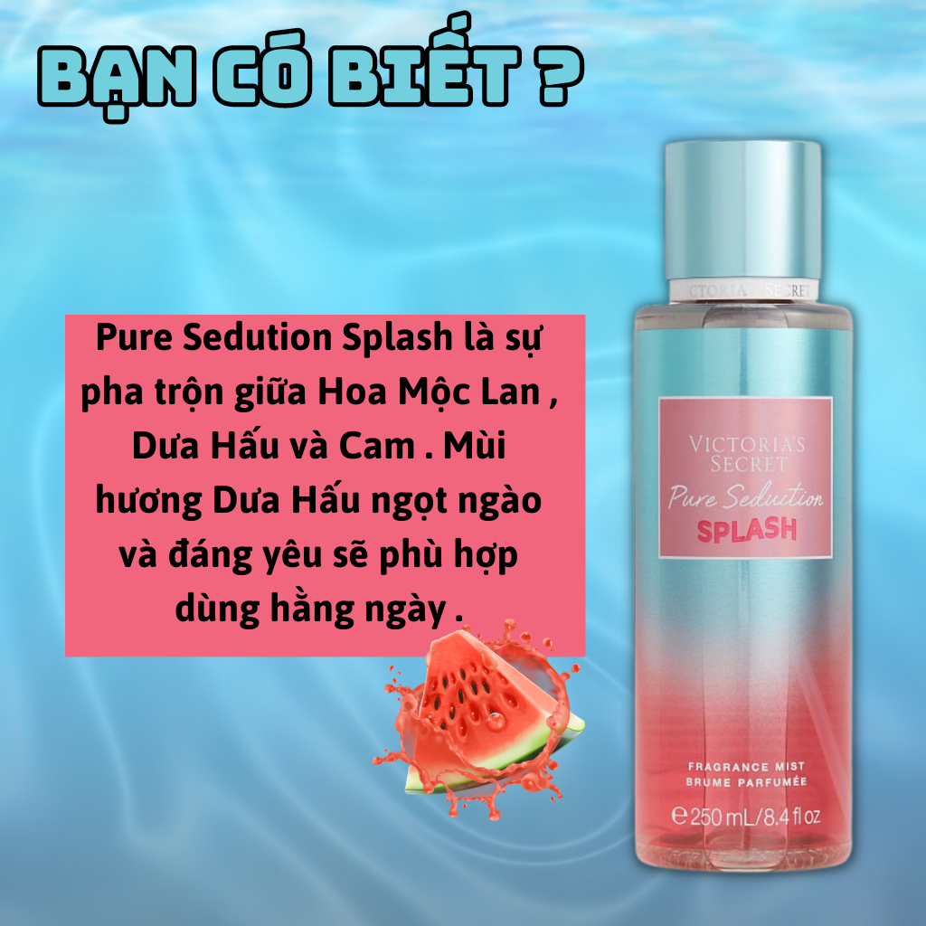 Body Mist Chiết Victoria Secret 10ml, Body Mist Victoria Secret Chiết