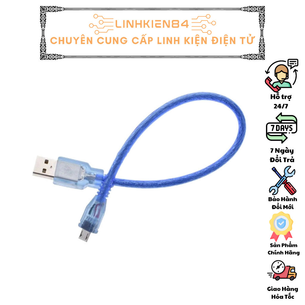 SP0114_Hoả Tốc_Dây USB A-Micro, Nạp Code ESP8266, ESP32 | Shopee Việt Nam