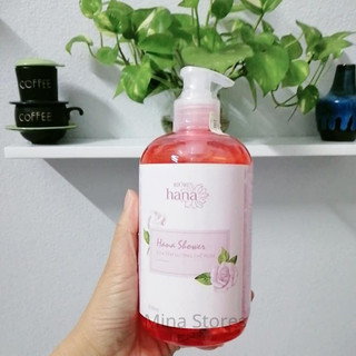 Sữa tắm dưỡng thế hương hoa hồng RIORI HANA ROSE SHOWER GEL ROSE làm sạch dịu nhẹ, lưu hương lâu (500ml - 1000ml)