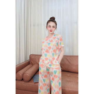 Đồ bộ pijama lụa Mai Ngô cao cấp szL 58-62kg