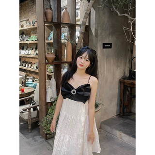 LOOK BASICC - LiLi Dress Đầm 2 dây baby doll đính nơ