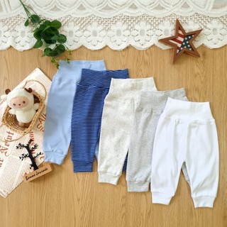 Set 5 Quần sơ sinh lưng cao Bunny giữ ấm bụng cho bé ngủ ngon, size từ 3-10 kg, mẫu ngẫu nhiên