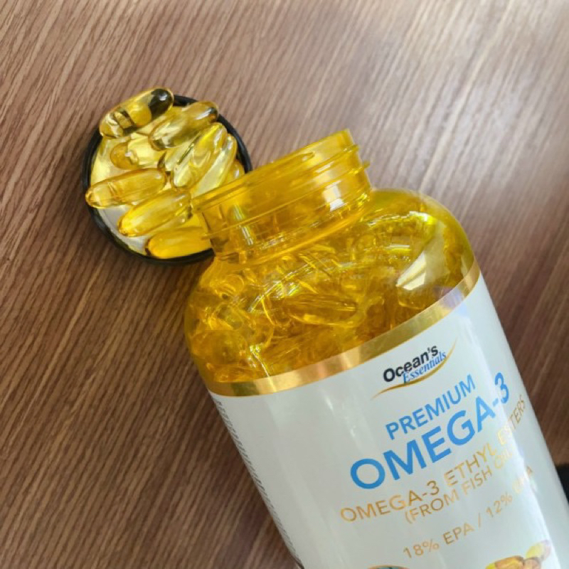 [Hàng pháp ] Viên uống dầu cá Premium fish oil omega 3 ocean essentials