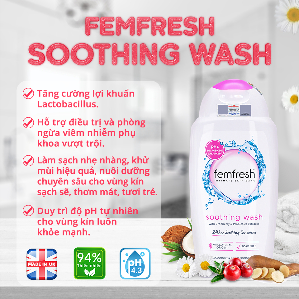 Ảnh Comnbo Tiện Lợi Hỗ Trợ Các Vấn Đề Vùng Kín Giúp Sạch, Thơm, Tươi Mới 250ml ( DDVS Soothing + Khăn ướt 10 tờ/gói) 4