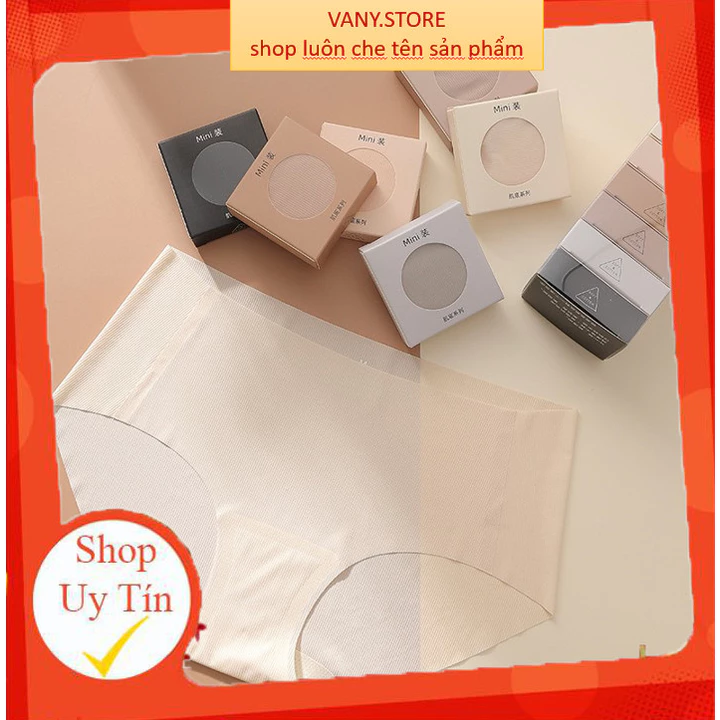 SET 6 QUẦN LÓT SU THẠCH MINI - Quần Lót Nữ Su Thạch Băng Lụa Kháng Khuẩn Siêu Tàng Hình Dan Bikini mã SET123