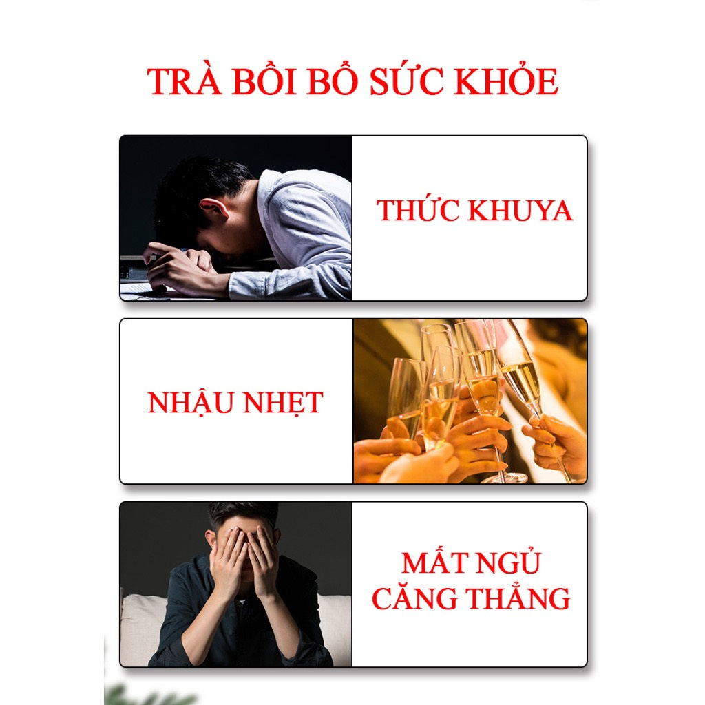 Ảnh Trà bổ máu ích huyết Camifarm - bổ máu - mát gan - thanh nhiệt giải độc 4