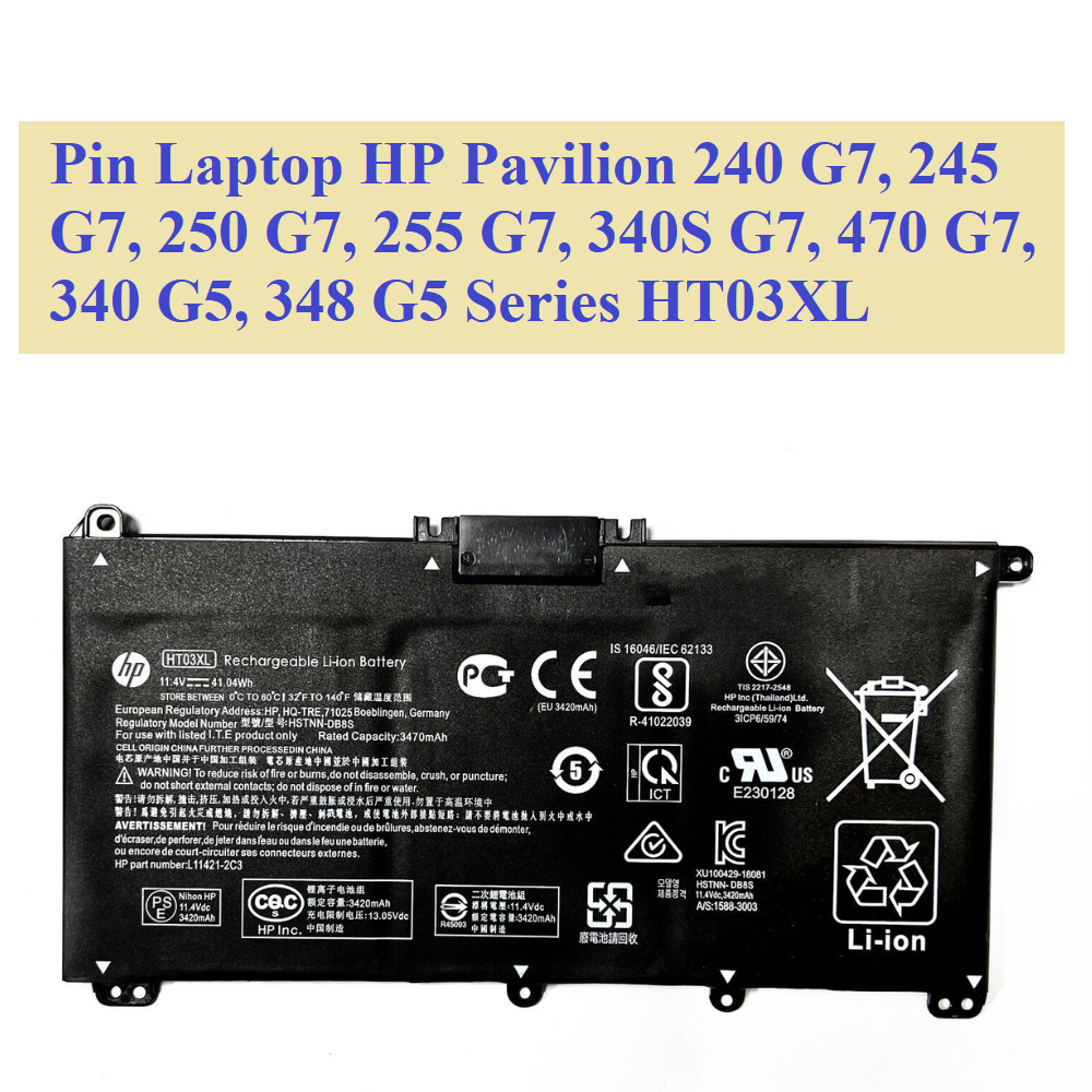 Batería Portátil HP 240 G7 - HP 245 G7 - HP 250 G7 | HT03XL