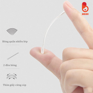 Tăm bông cho bé sơ sinh V-Coool, Misan, Misuta, Emma hộp 200, 400 que