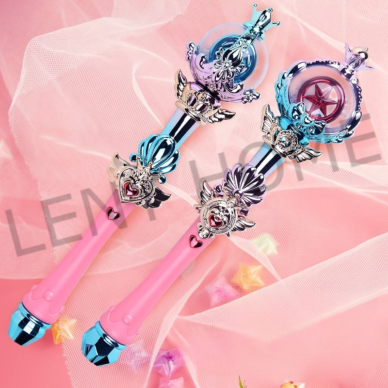 Sales Sập Sàn Dọn Kho - [Đồ Chơi Trẻ Em] GẬY PHÉP THUẬT ĐÈN XOAY PHÁT NHẠC CỠ LỚN 2024 (KÈM PIN)