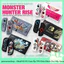 Oled/V1/V2 Case Ốp TPU Dẻo Dành Cho Máy Game Cầm Tay Nintendo Swicth Phong Cách Game Monster Hunter