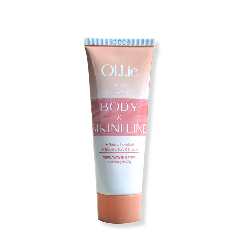 Ảnh Kem tẩy lông OLLIE , tẩy lông vùng kín, nách, tay, chân, triệt lông an toàn không đau rát dung tích 70g 4