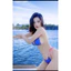 Bikini áo tắm 2 mảnh phối dây nhiều màu tam giác