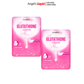 Combo 2 Mặt Nạ Foodaholic Glutathione Dưỡng Trắng Da 23ml