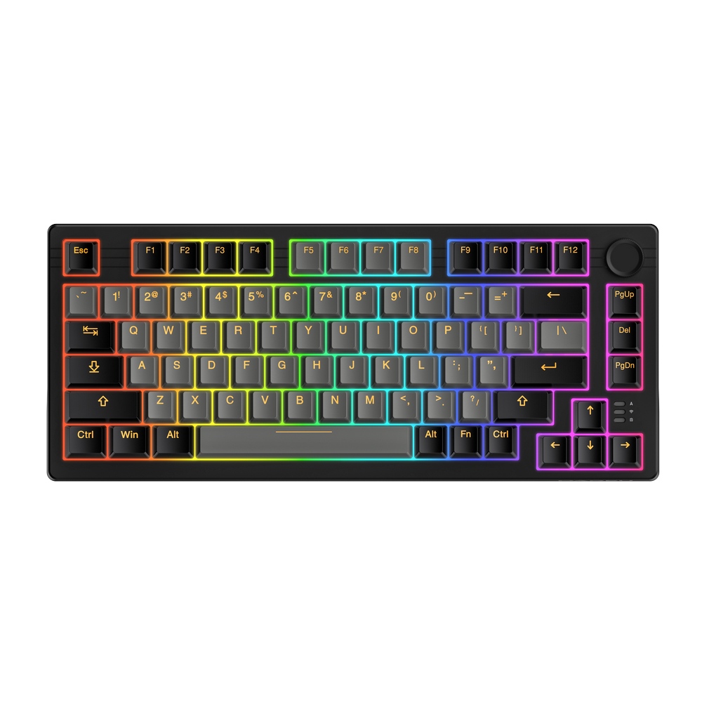Bàn phím cơ DareU EK75 Pro Triple Mode Black Golden DareU Dream switch - Hàng Chính Hãng | BigBuy360 - bigbuy360.vn