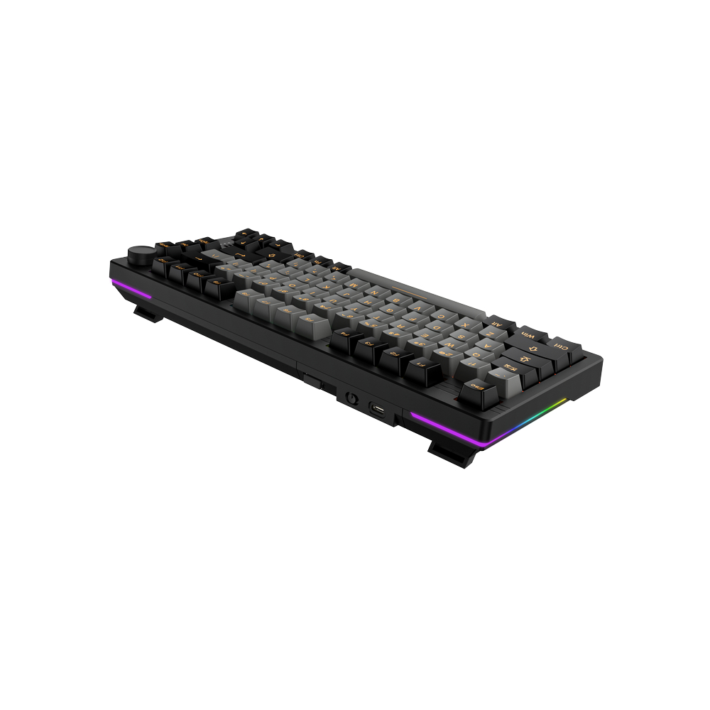 Bàn phím cơ DareU EK75 Pro Triple Mode Black Golden DareU Dream switch - Hàng Chính Hãng | BigBuy360 - bigbuy360.vn