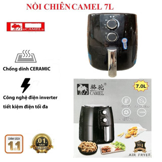 NỒI CHIÊN KHÔNG DẦU CAMEL 12L TO KHOẺ CÔNG SUẤT 1500W,BẢO HÀNH 12 THÁNG.