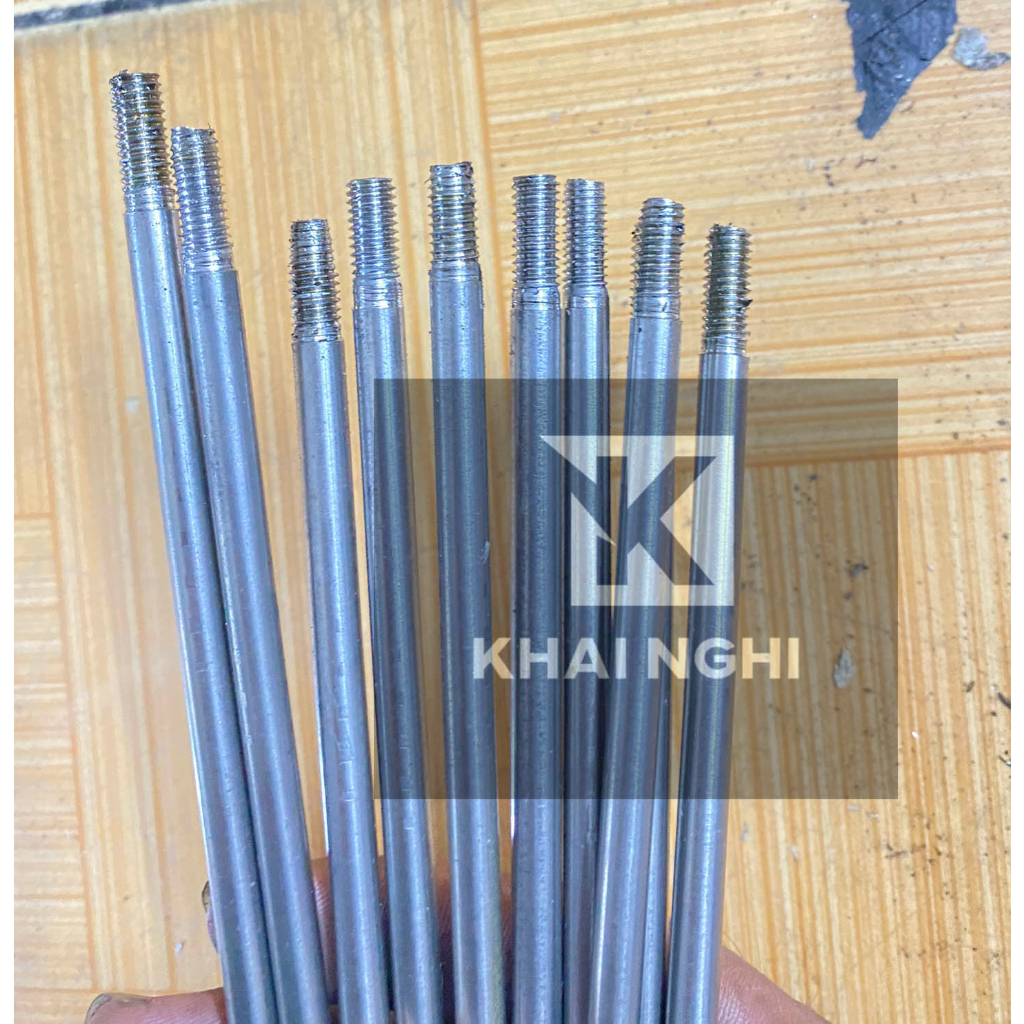 Trục Inox chất liệu 304 đường kính chính xác 6.0mm dài 450mm ren 1 đầu ...