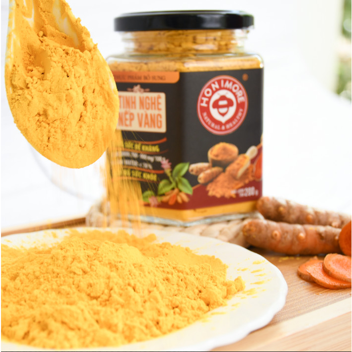 Ảnh Combo 4 hũ Tinh nghệ nếp vàng Honimore 200g/hũ 4
