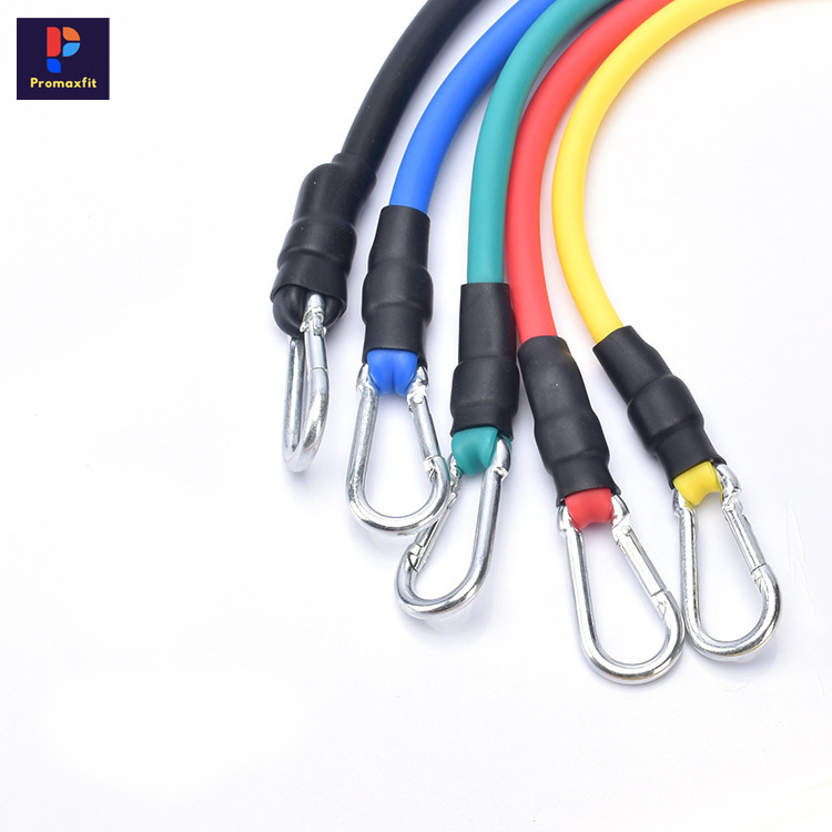 Ảnh Dây kháng lực ngũ sắc tập gym yoga Prowin Fitness chất liệu cao su đàn hồi co giãn 3