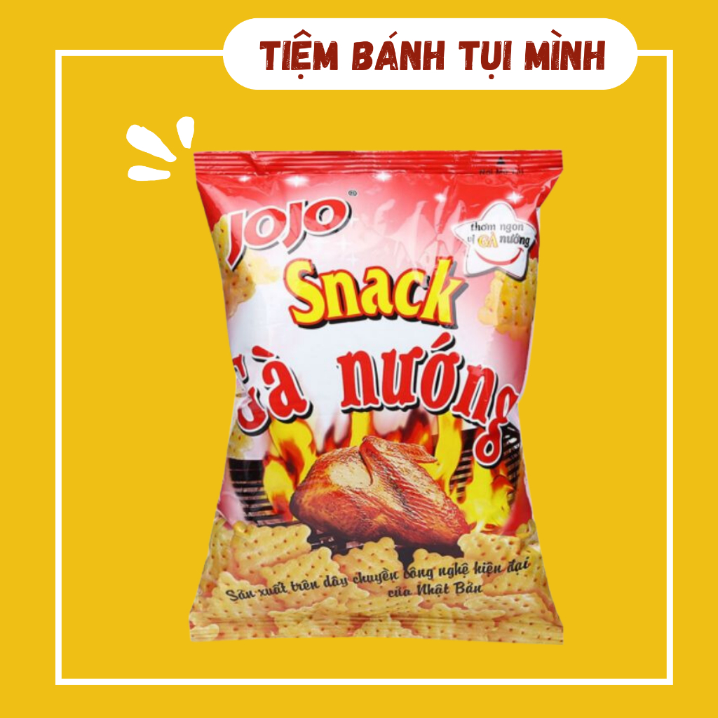 Bánh Snack (Bim bim) gà nướng 32g, đồ ăn vặt | Shopee Việt Nam