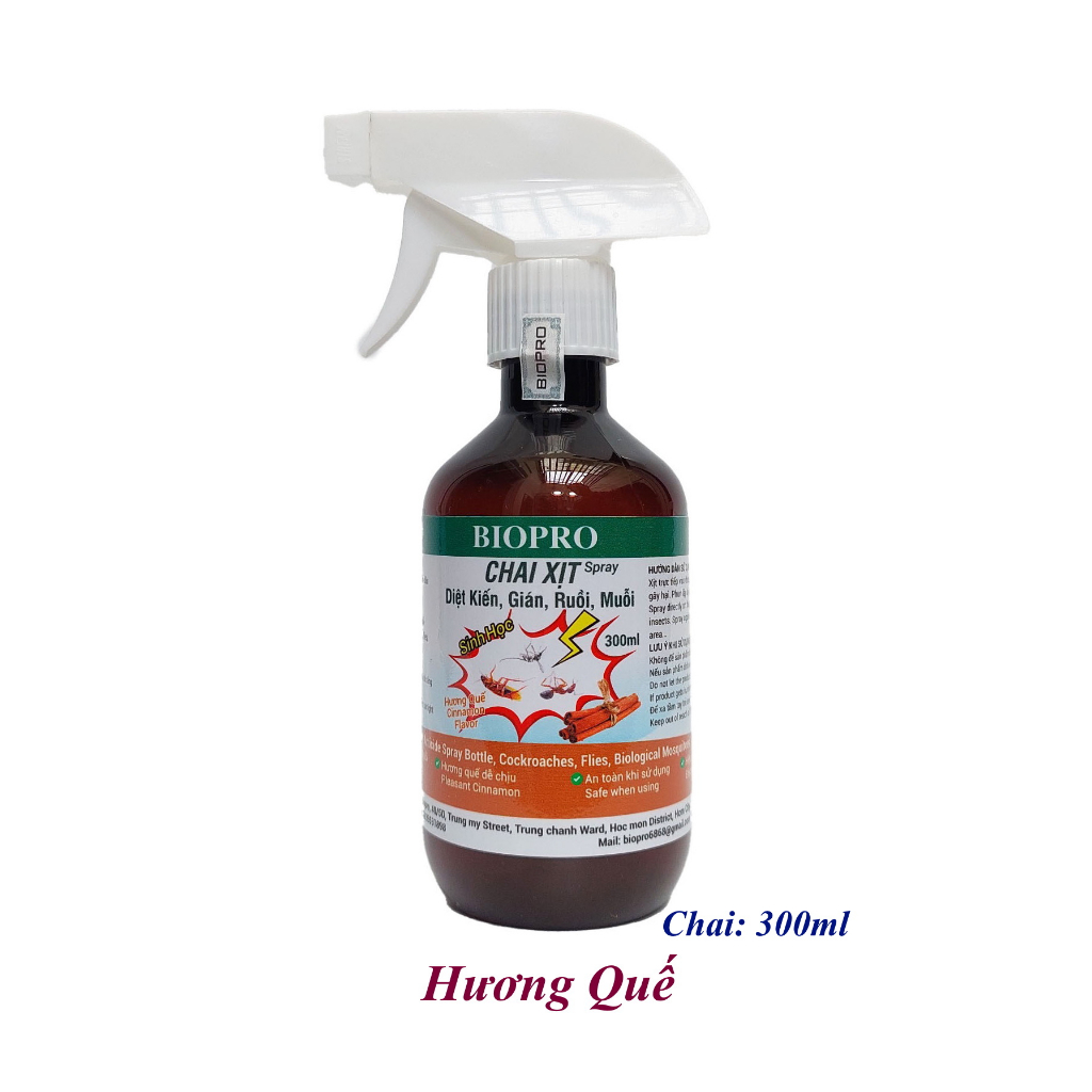 Chai xịt diệt kiến diệt gián ruồi muỗi Sinh học Biopro Diệt sạch côn ...