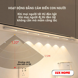 Đèn LED trang trí điều chỉnh độ sáng, đèn cảm ứng nhà bếp, tủ quần áo siêu sáng automatik