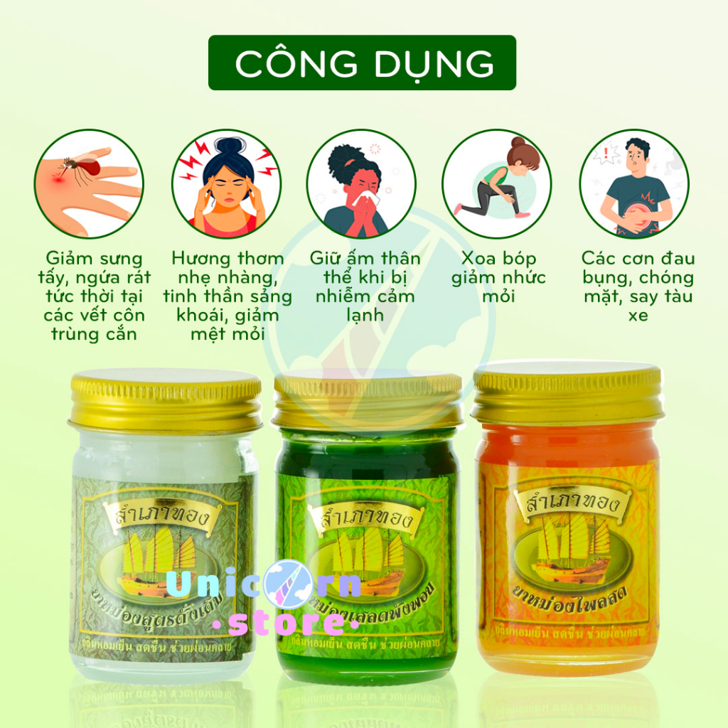 Dầu Cù Là Cánh Buồm Thái Lan 50G