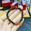 Vòng trầm hương sánh chìm hạt 6 ly mix Lu thống và điếu móc tóc đỏ, nữ, xinh đẹp.