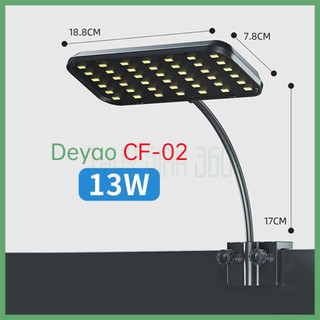 Đèn Deyao CF01/CF02 - Chip led RGB 3 in 1 - Đỏ Cá Không Đỏ Nước - Sử Dụng Cho Bể Cá Cảnh, Thủy Sinh
