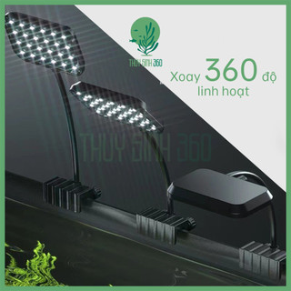 Đèn Deyao CF01/CF02 - Chip led RGB 3 in 1 - Đỏ Cá Không Đỏ Nước - Sử Dụng Cho Bể Cá Cảnh, Thủy Sinh