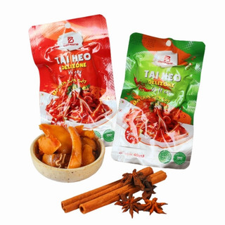 Tai heo Delizone 30g dai giòn sần sật - Vị Cay / Vị Ít cay