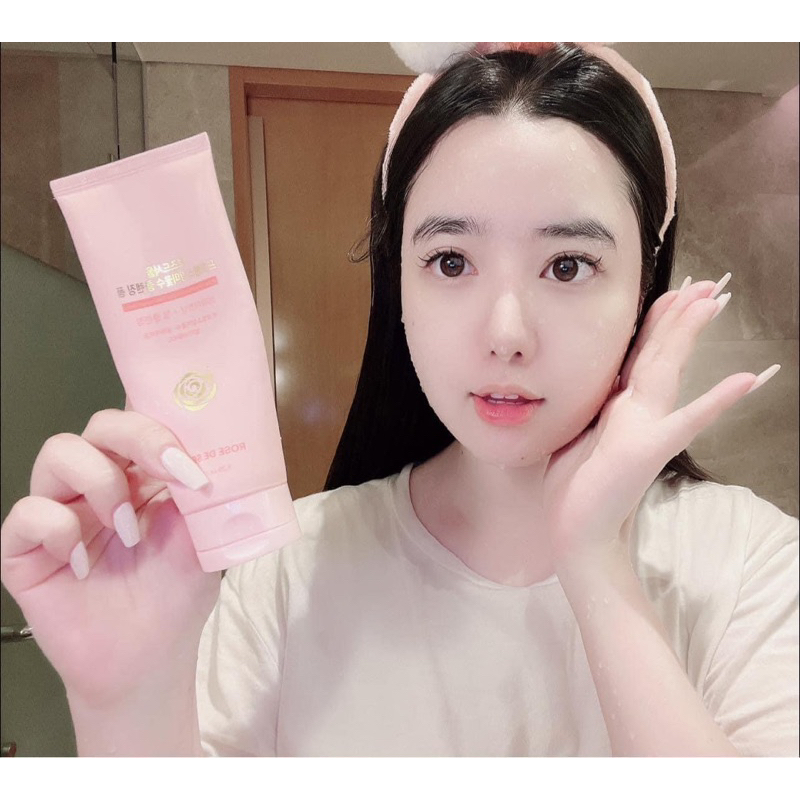 Sữa rửa mặt rose de seoul rose centifolia extract cleansing foam 150g – hạn 2028 Hàn Quốc  IS327