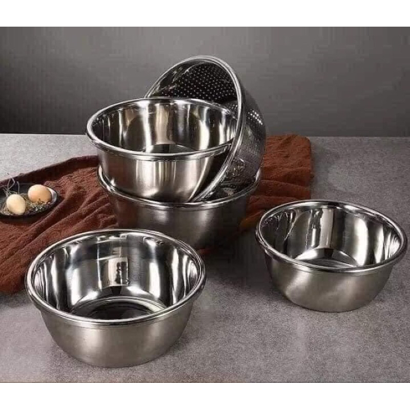 Thau rổ inox 5 món | Shopee Việt Nam