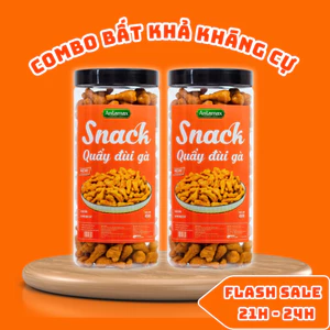 Combo Bất Khả Kháng Cự: Đùi Gà Phô Mai Cay + Đùi Gà Bơ Sữa Khổng Lồ - Đồ Ăn Vặt Bà Tuyết