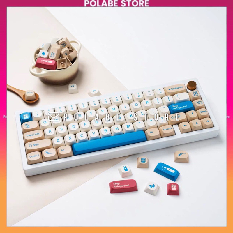 Keycap Ma Soy Milk Profile Pbt Dyesub B N Ph M C Cao C P Keycap Gmk Clone Cmk Aifei Daye