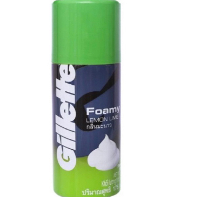 Bọt Cạo Râu Gillette Chanh/Bạc Hà 175 ML