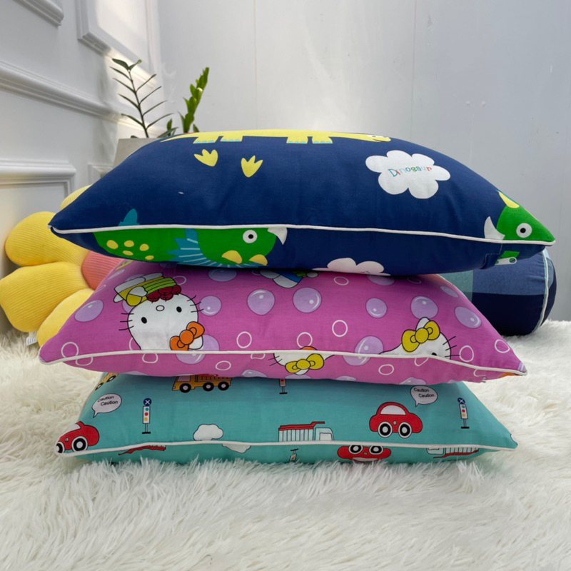 Gối trẻ em Cotton 100% SUNDEVI BEDDING 30x45cm mềm mại, thoáng mát